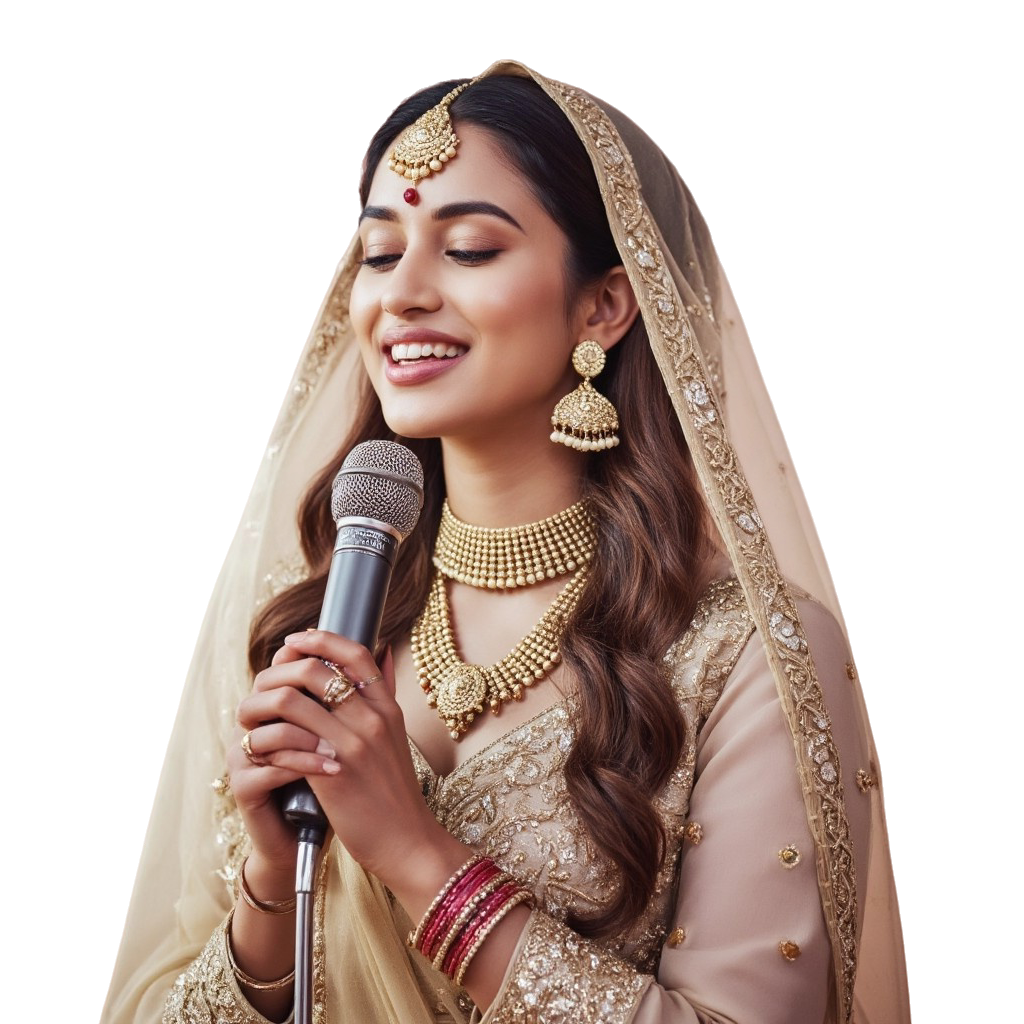 Bride Singing